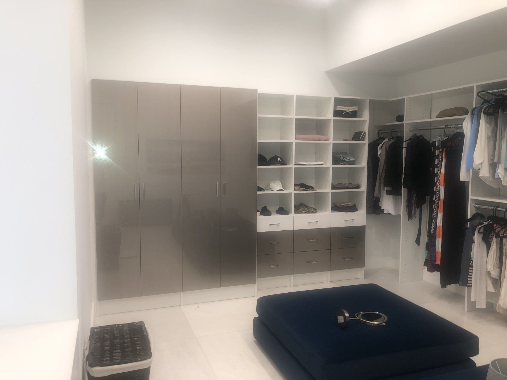 Walk In Closet System Installation