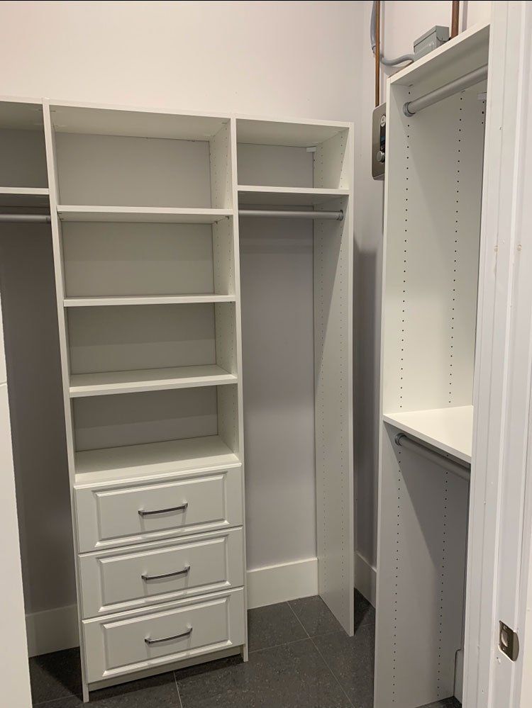 Custom Walk-In Closet System