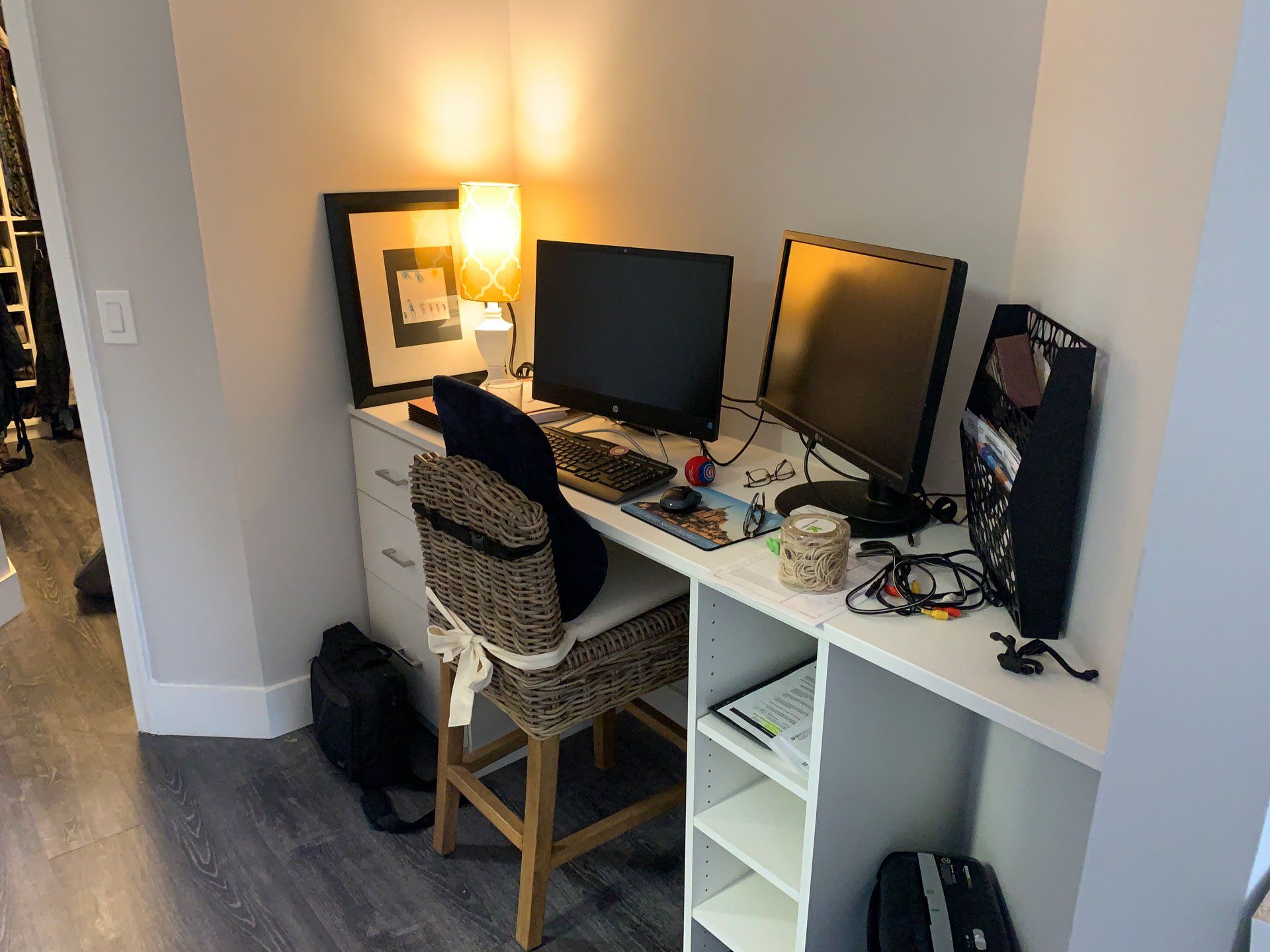 Custom Workstation Nook