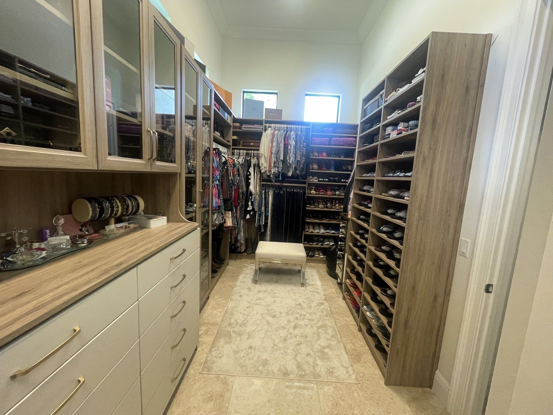Custom Walk In Closet System Project