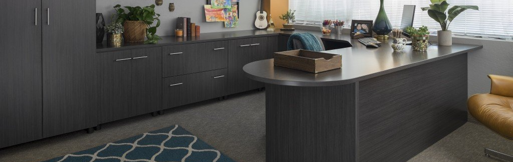 Home Office Desk and Cabinet Systems