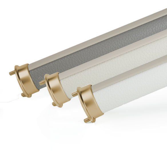 Leather Wrapped Pole