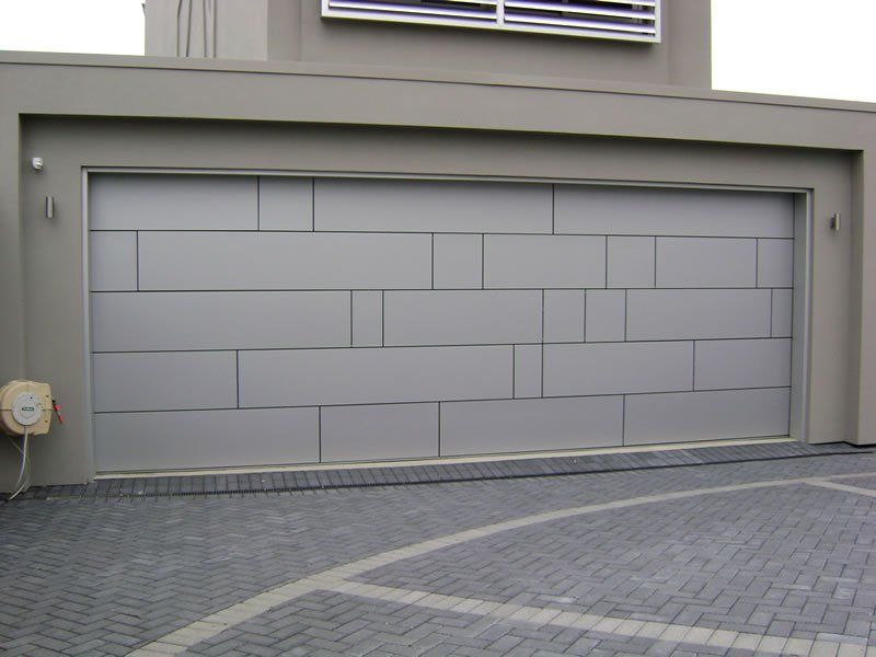 aluminum composite garage door