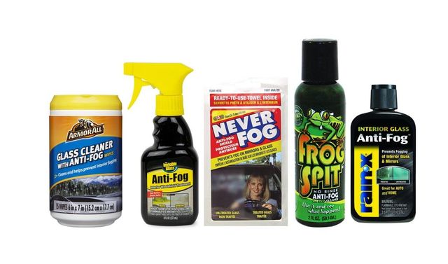 5 anti-fogging products that reduce window fogging in your automobile.