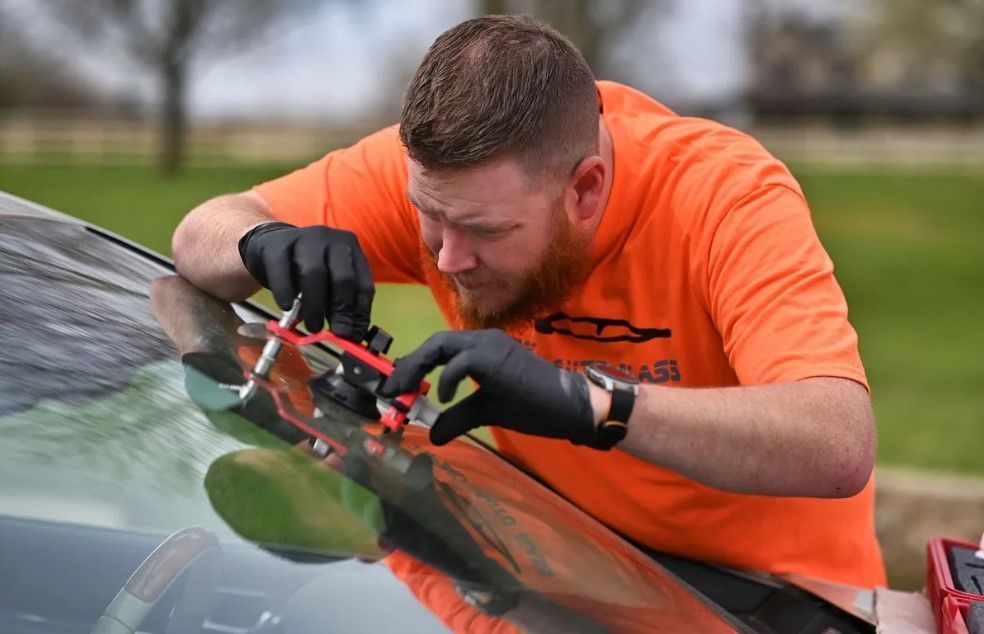 Can you see a windshield chip repair - Topeka Auto Glass