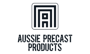 aussie precast products logo
