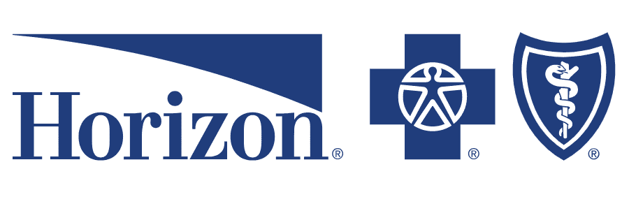 Horizon Blue Cross logo | In Network dentist near highland park and Monroe township