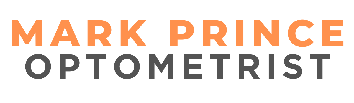 mark prince optometrist business logo