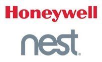 The Honeywell and Nest logos