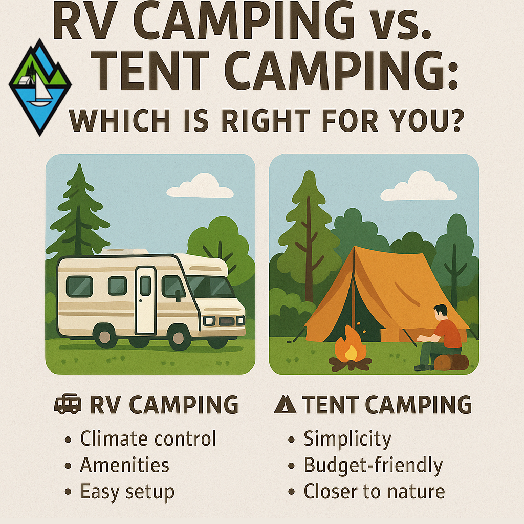 Rv camping vs tent camping which is right for you