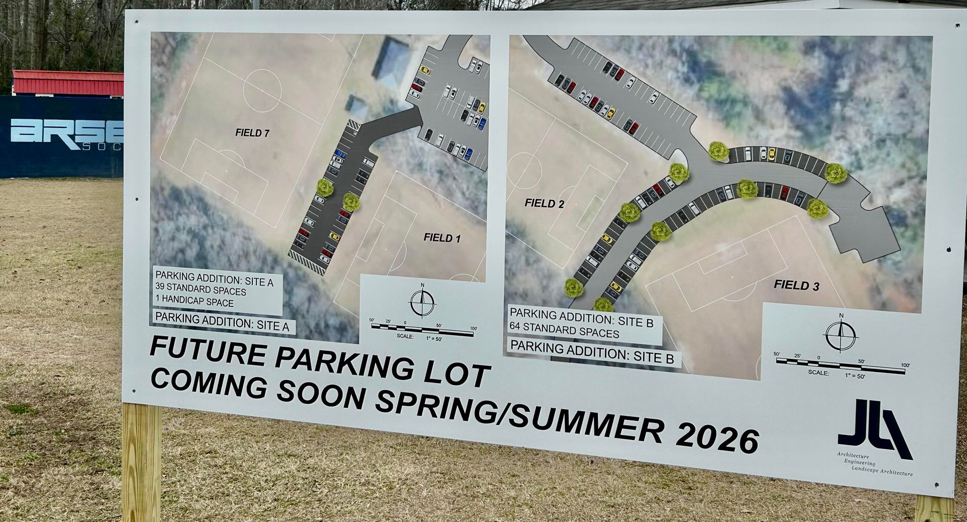 Parking expansion plan