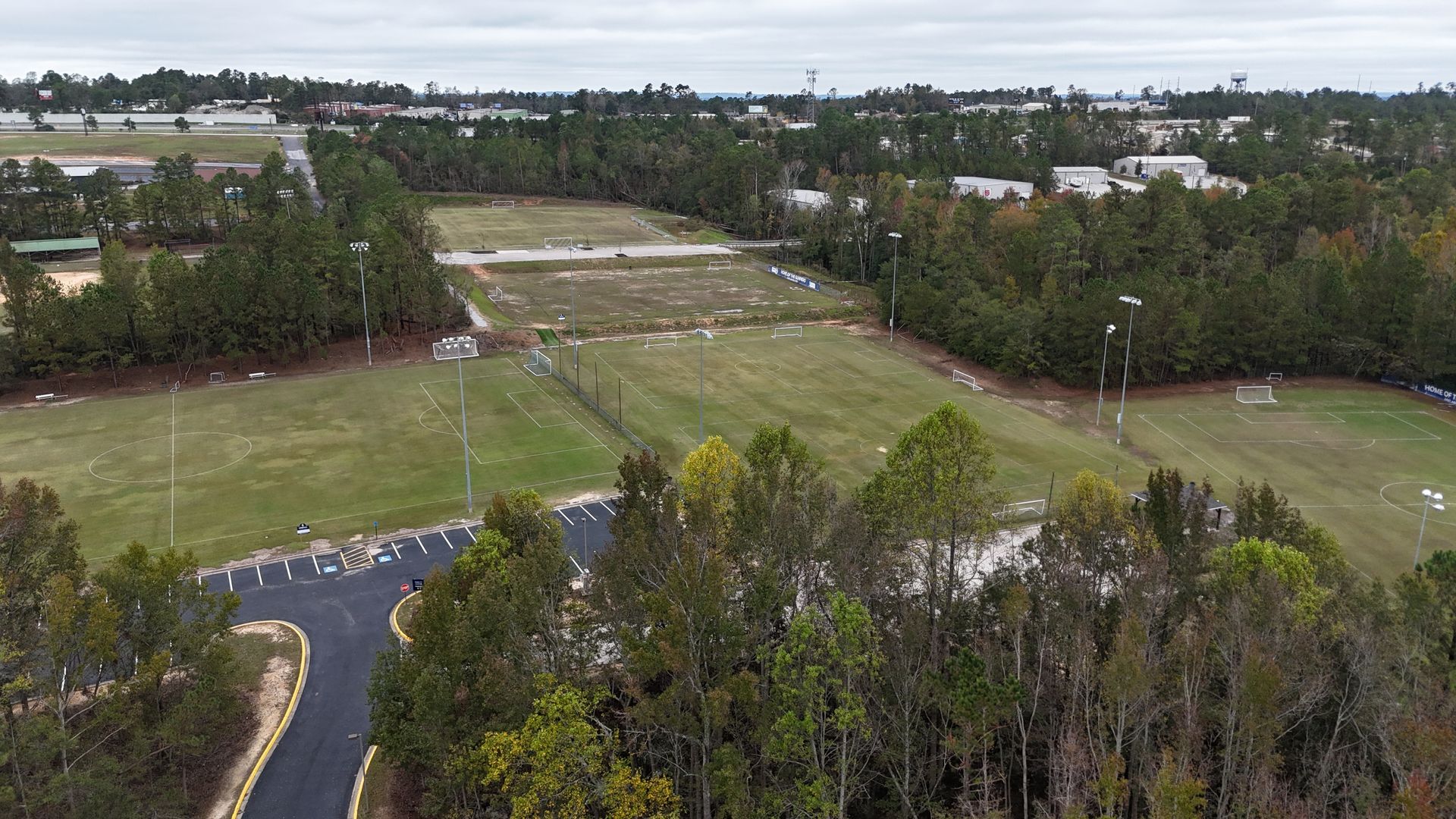 Augusta Arsenal fields 6 and 5 and 8