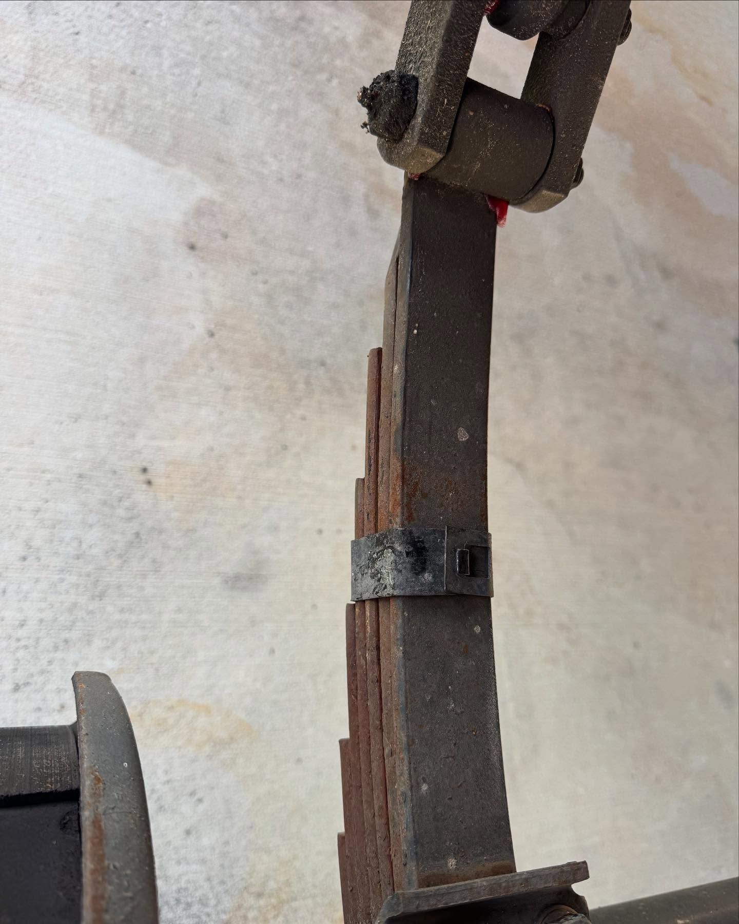 A close up of a piece of metal on a table