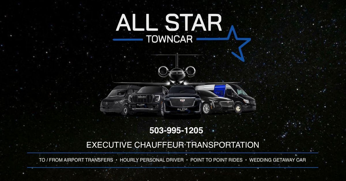 All Star Town Car Private Car Service in Portland Oregon