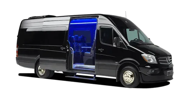 12 passenger executive sprinter van limousines  in portland oregon