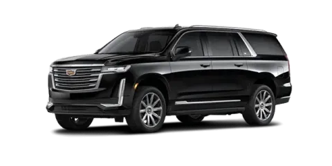 black cadillac escalade suv service