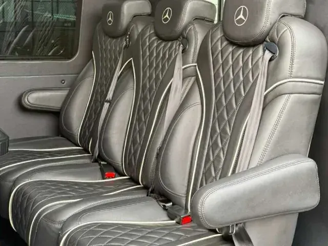 Portland executive Sprinter van interior seating