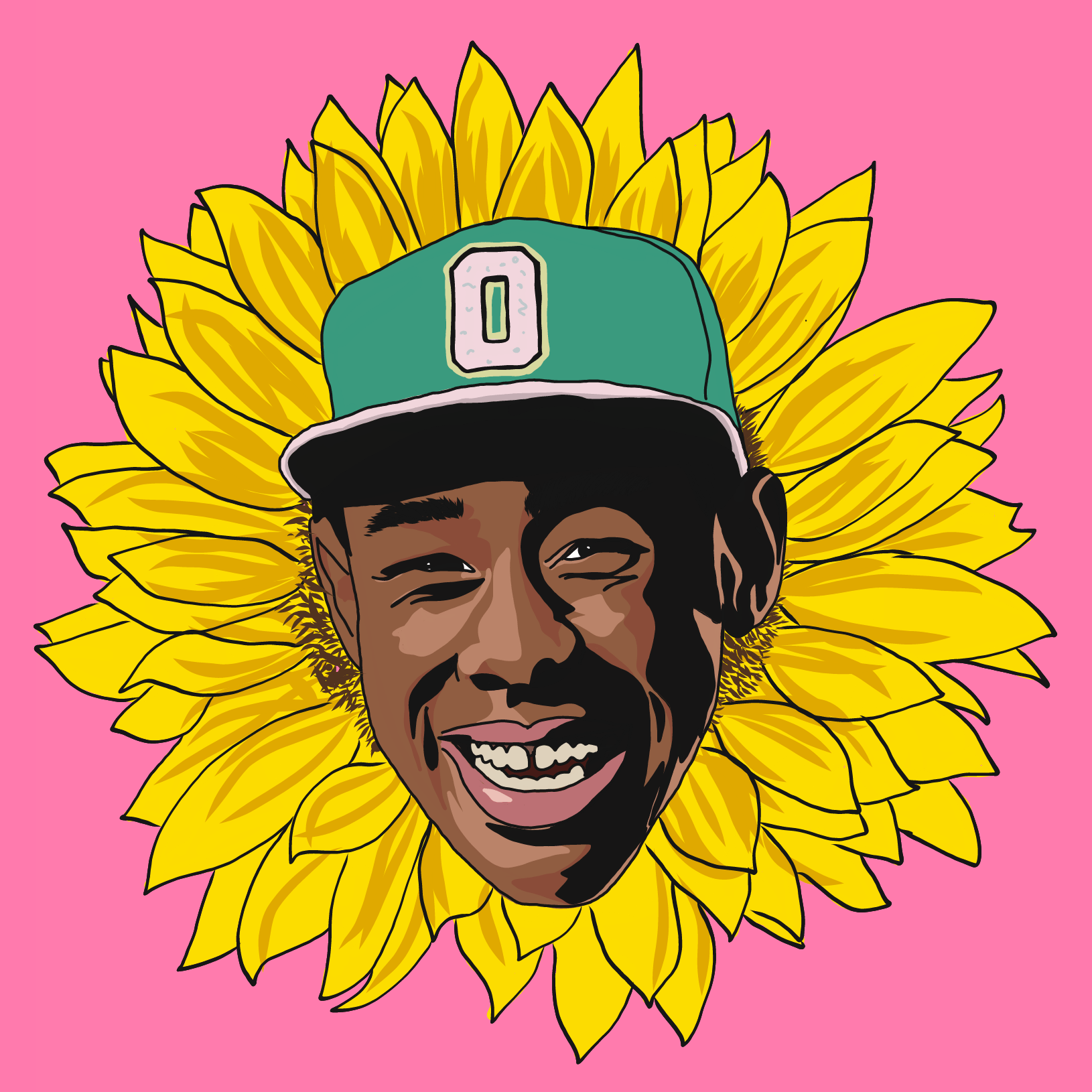 Frankie Buttons Illustration – Tyler, the Creator