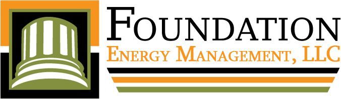 The logo for foundation energy management , llc