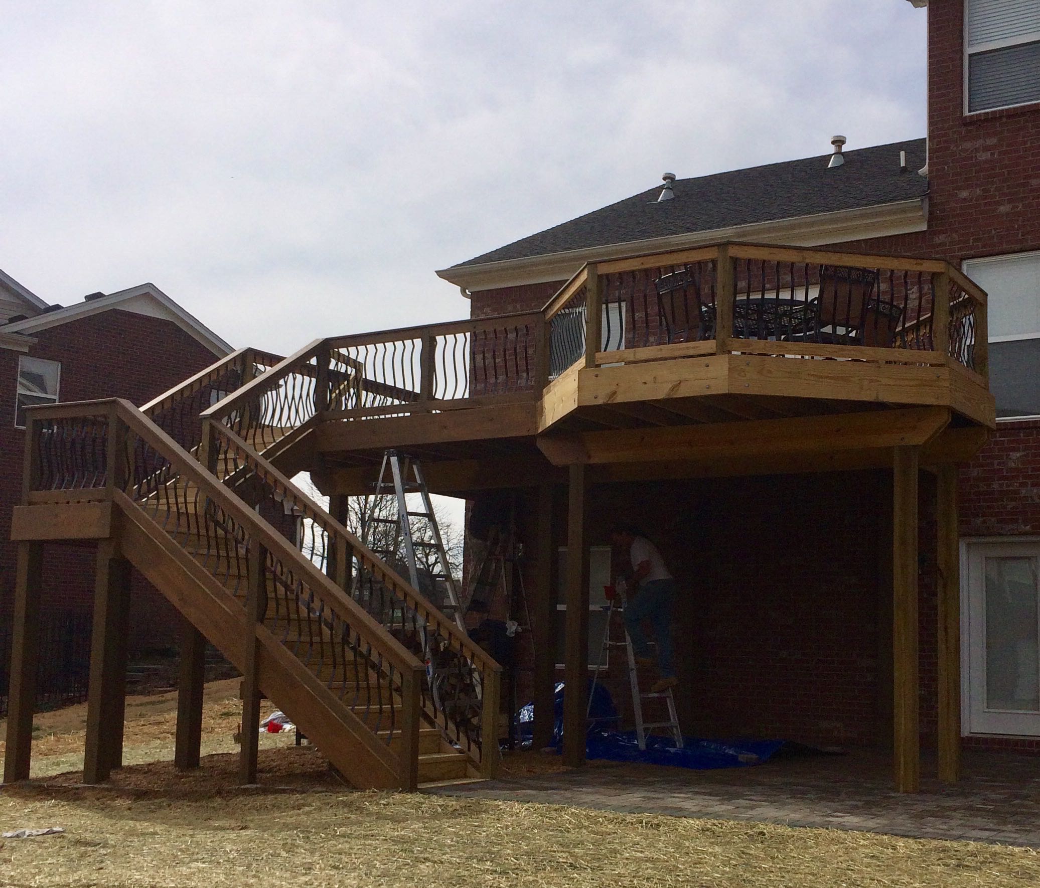 Deck Wood Staining