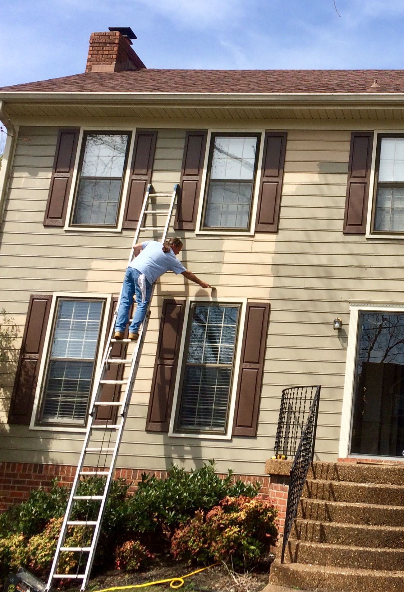 Exterior Wood Siding Painting