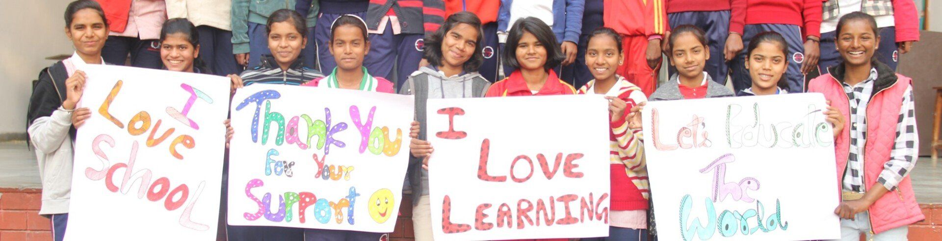 Students at Study Hall Educational Foundation, India.