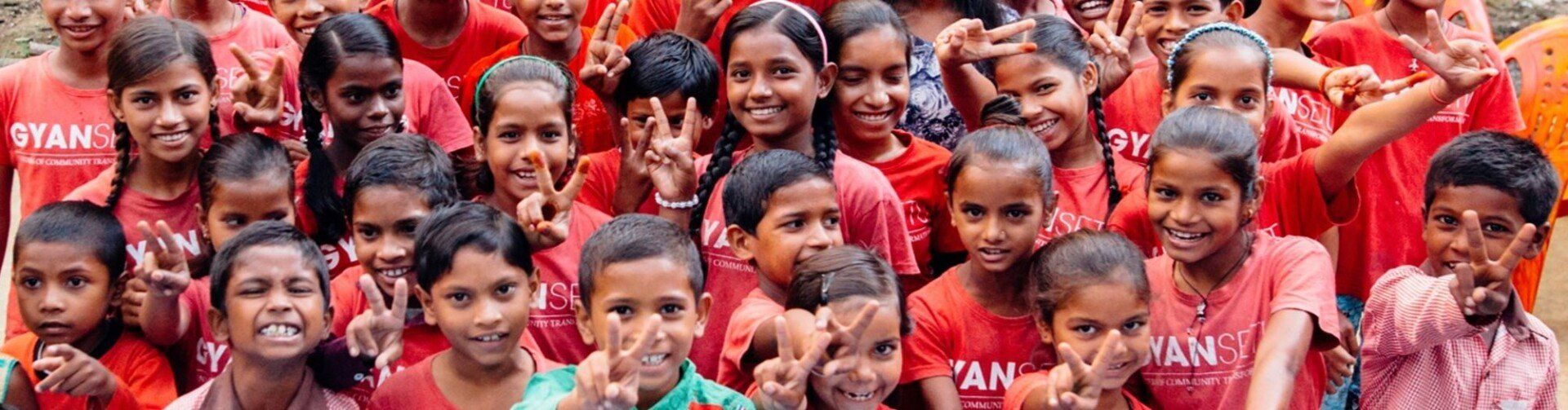 Students at Study Hall Educational Foundation, India. 