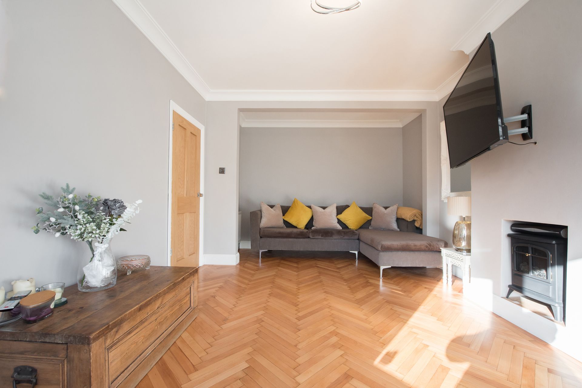 Geometric Shapes Tiled Floor - Hanover, MN - Hanover Flooring