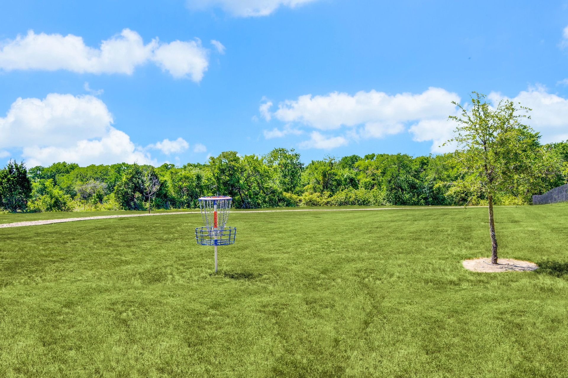 Dog park at Harmony Luxury Apartments in Rowlett, TX.