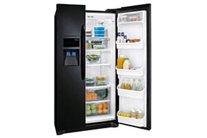 Appliance Rental | Black Refrigerator | Wichita, KS