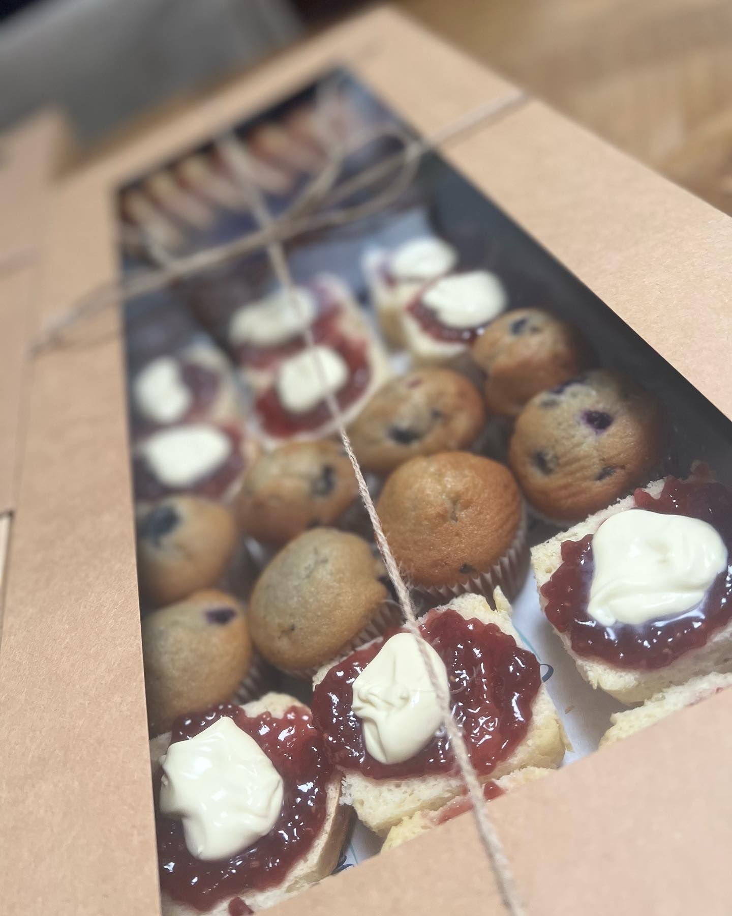 A box of assorted sweets — Coastal Catering in North Avoca, NSW