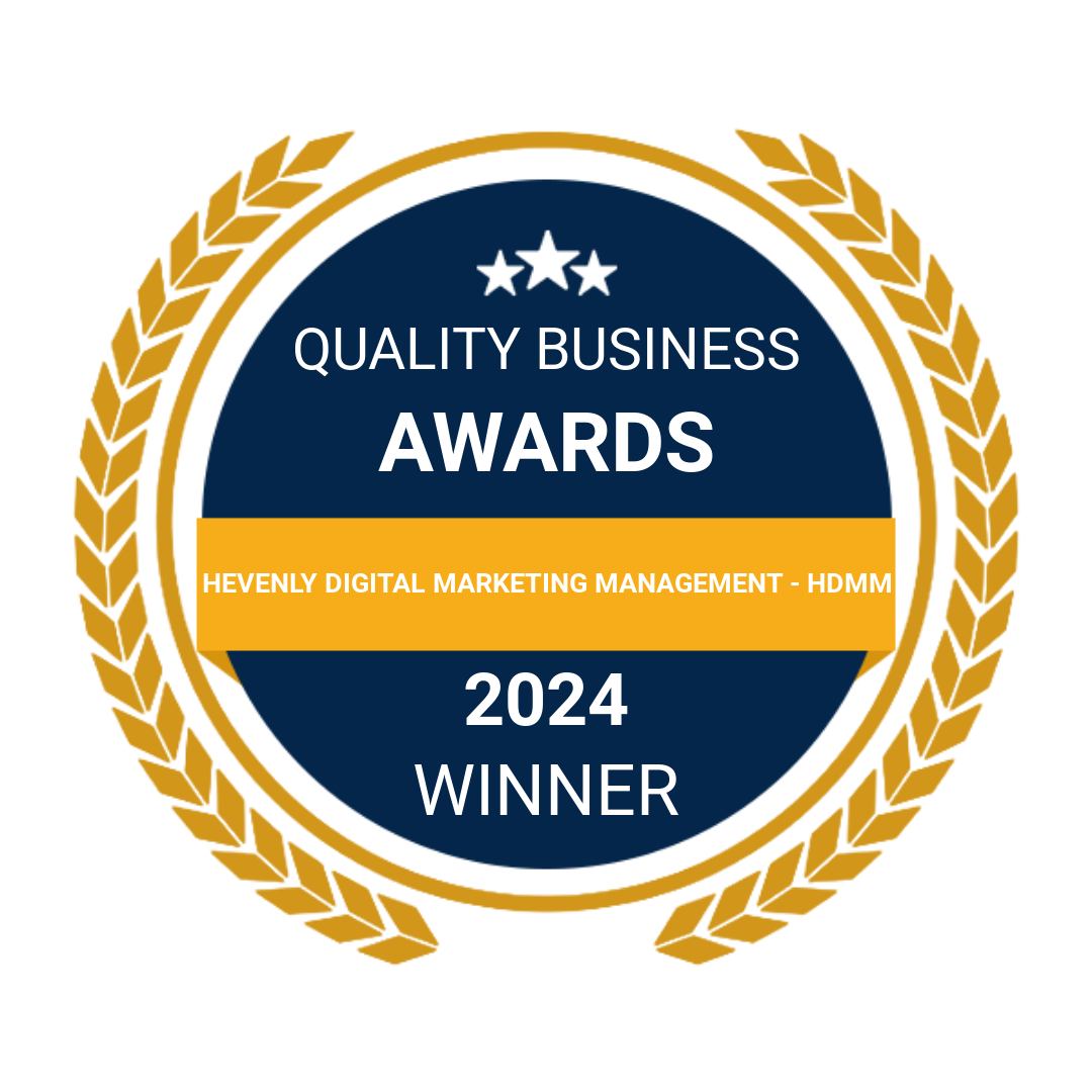 Hevenly Digital Marketing Management won the quality business awards winner for 2024 in Vancouver, WA.