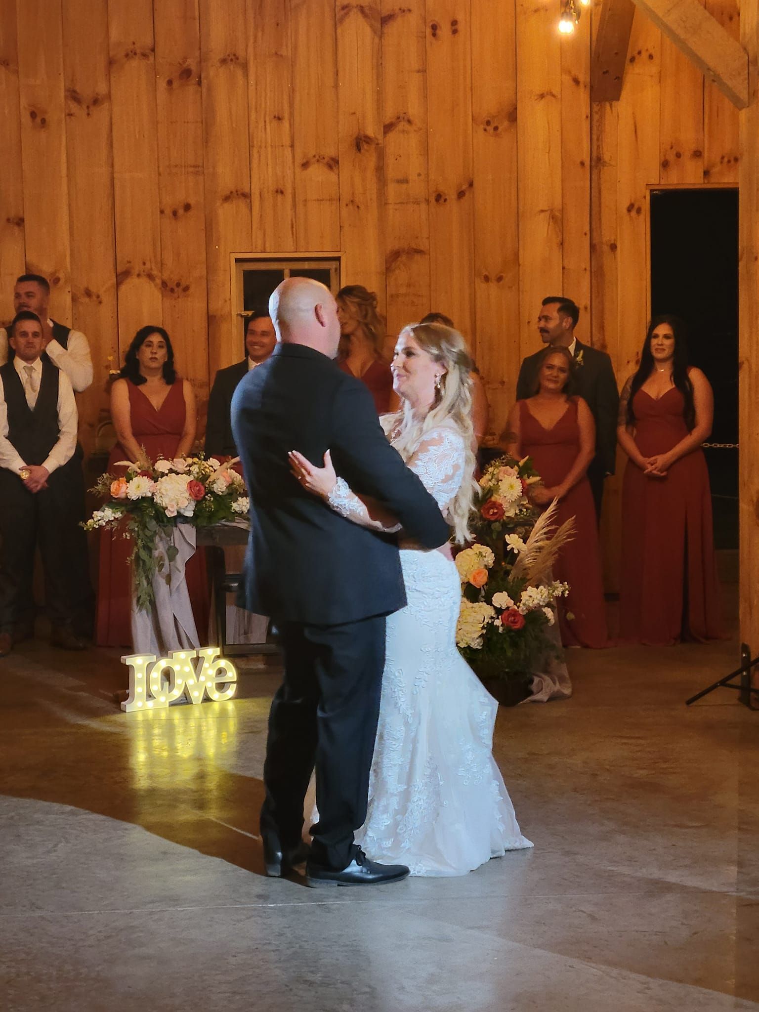 dancing with her father