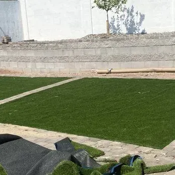 Synthetic turf installation Tempe AZ residential home