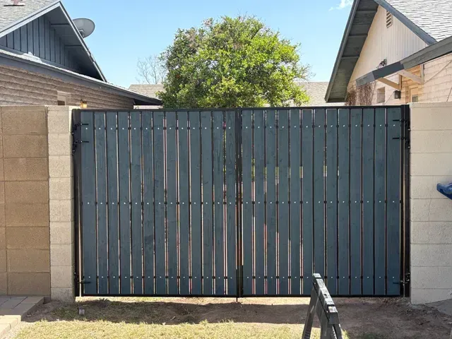 Arizona block fence installation by masonry professionals