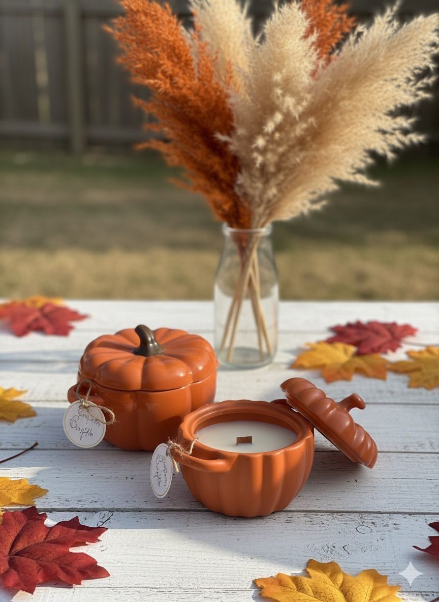 Copy of Glass Pumpkin Jars