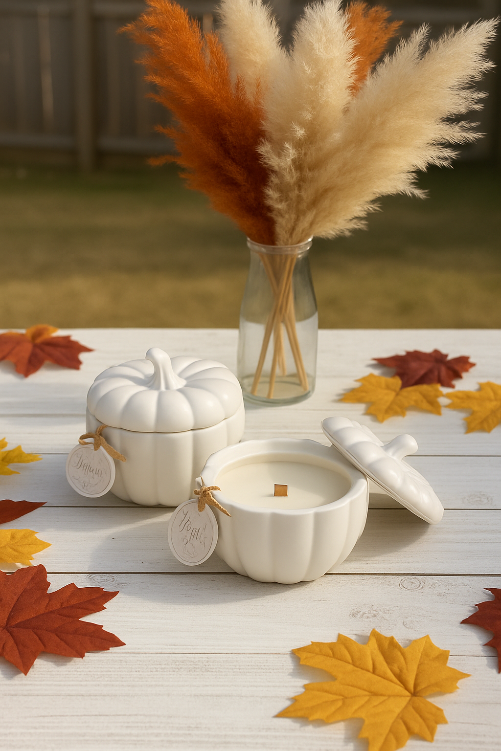 Copy of Glass Pumpkin Jars