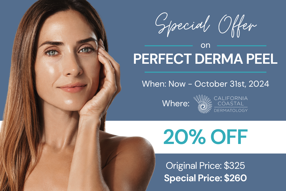 perfect derma peel october 2024 special: 20% off. sale price is $260