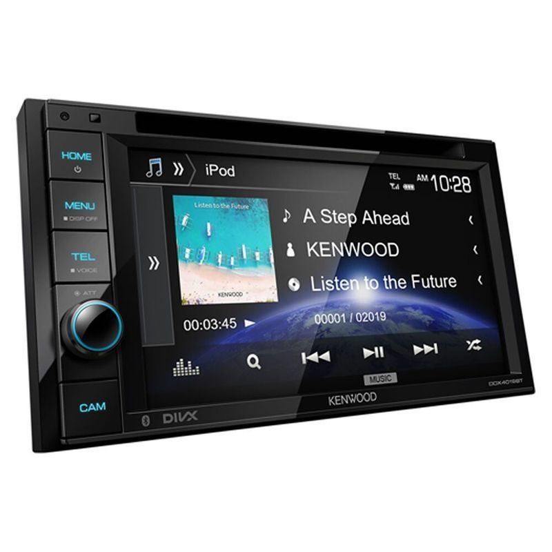 Black Kenwood in-dash Touchscreen Car Stereo Displaying — Outback Auto NT in Berrimah, NT