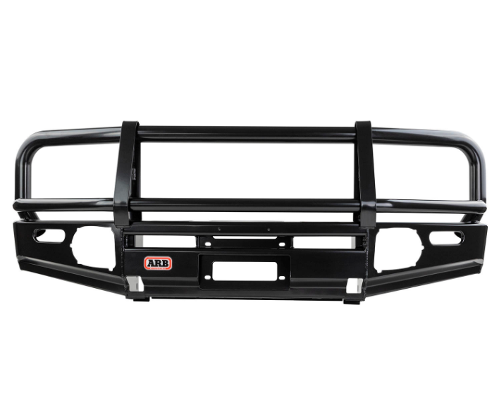 Black Arb Winch-compatible Bull Bar Bumper With a Grille Guard — Outback Auto NT in Berrimah, NT