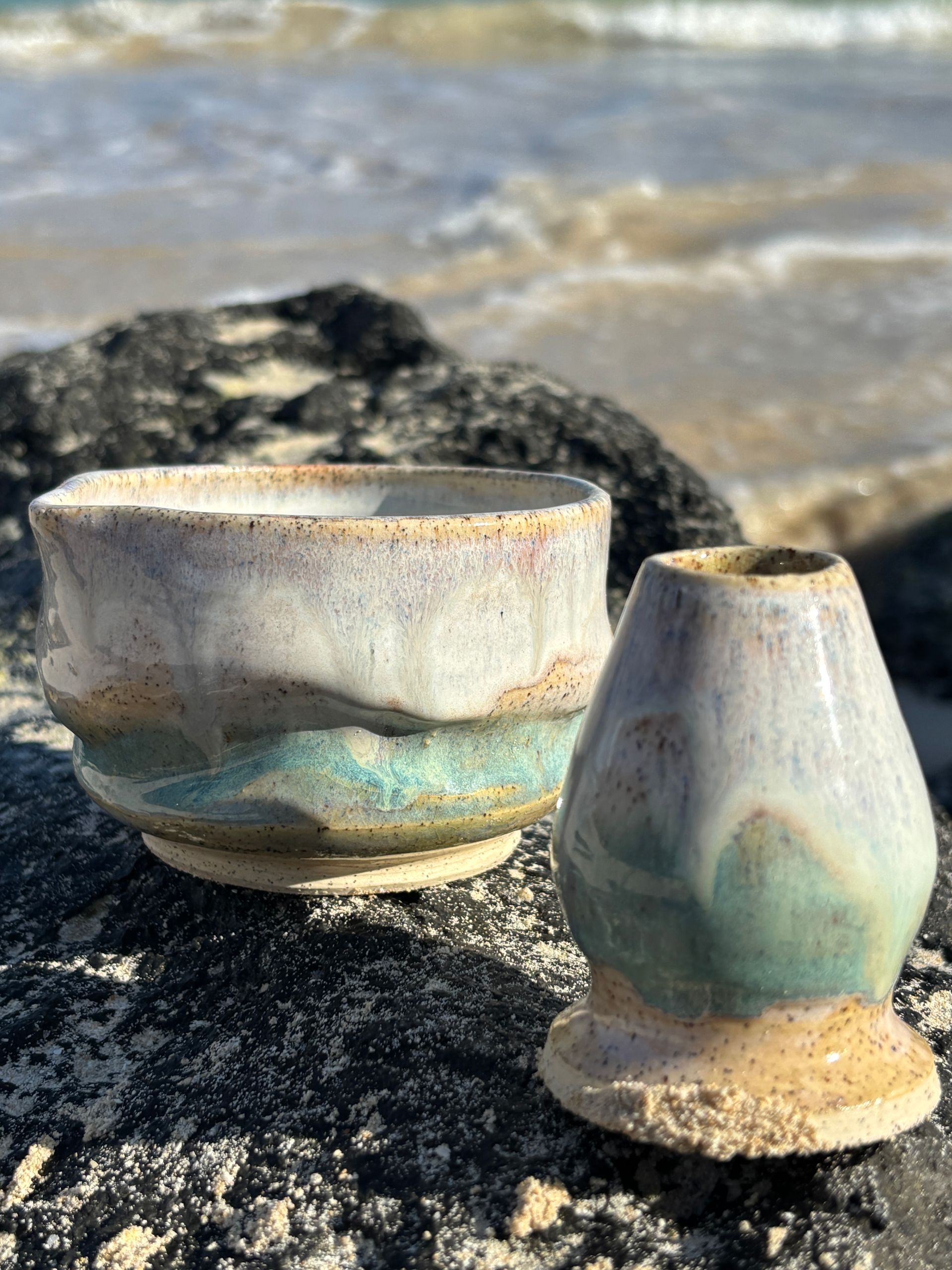 Seafoam Matcha Set
