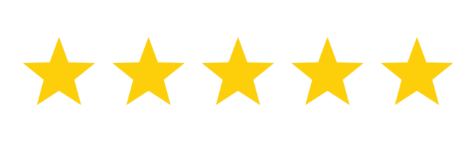 Five yellow stars