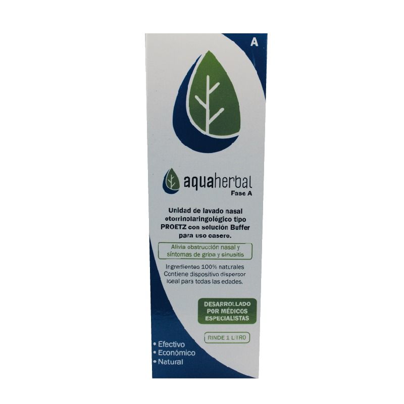 Lavado Nasal Aquaherbal Fase A  1 Litro