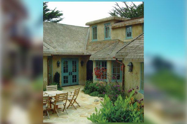 Garden in Backyard — Marina, CA — Ross Roofing & Solar