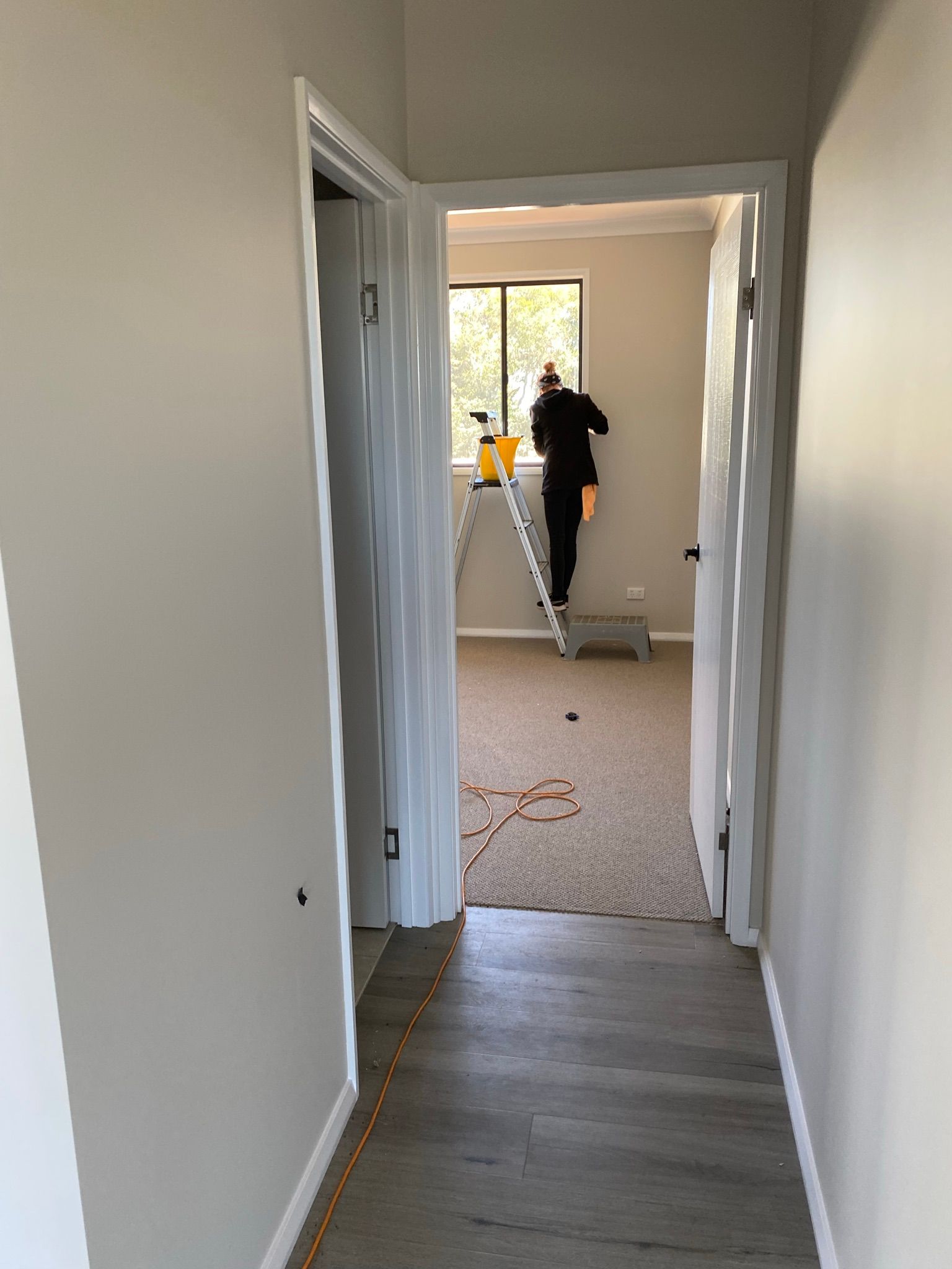 Professional Cleaners In The Residential Kitchen Doing Cleaning - Cleaning Services in Darling Downs, QLD