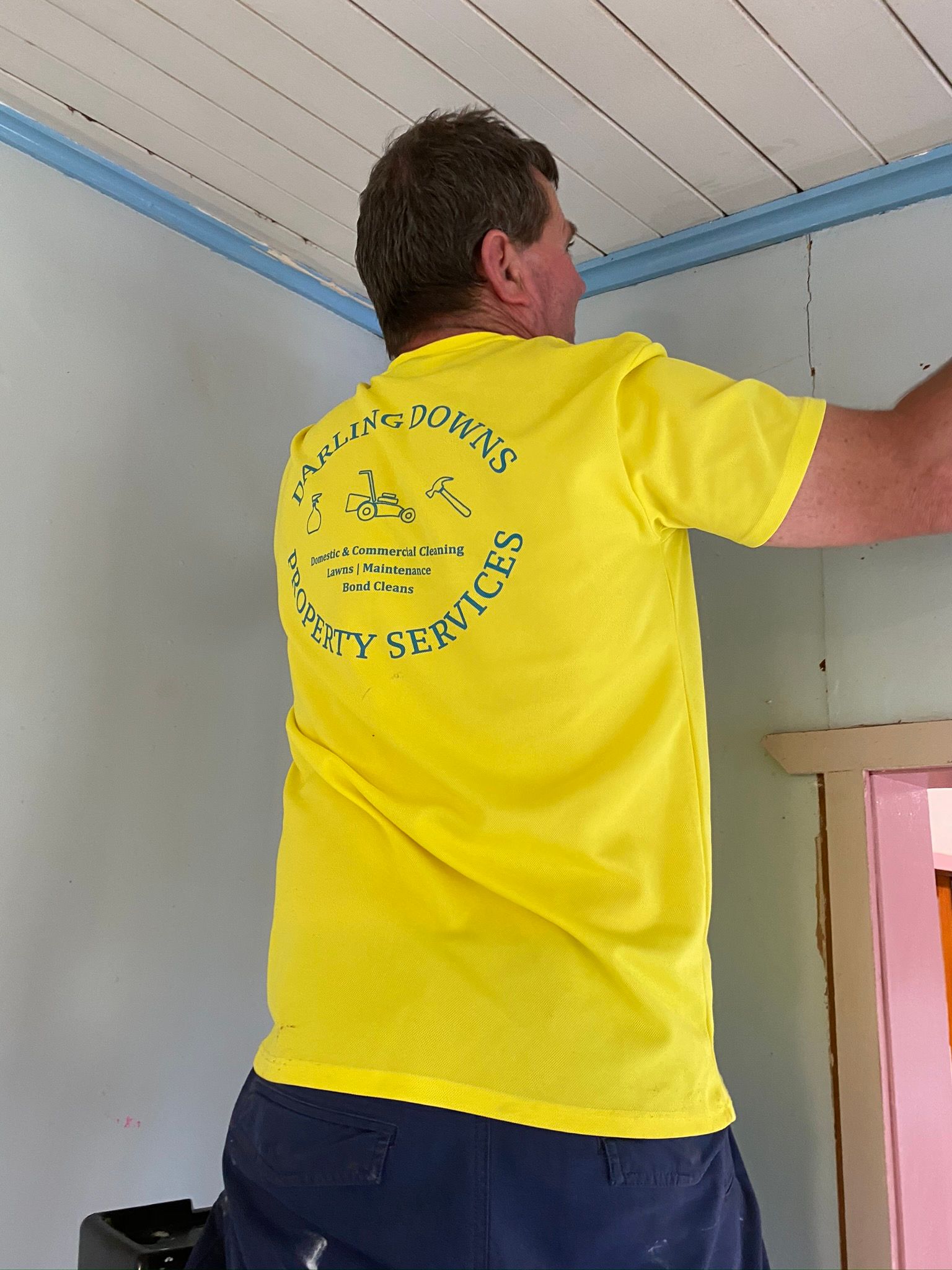 Professional Doing His Job - Cleaning Services in Darling Downs, QLD