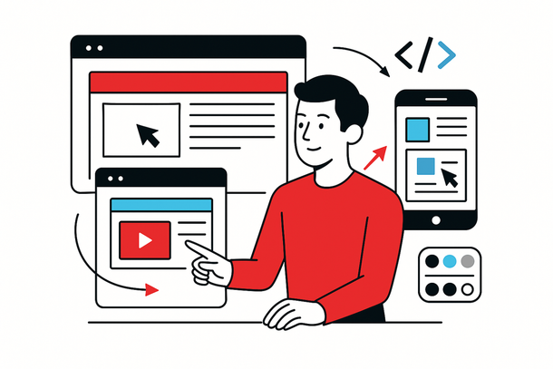 Professional website design for contractors optimized for mobile and conversions