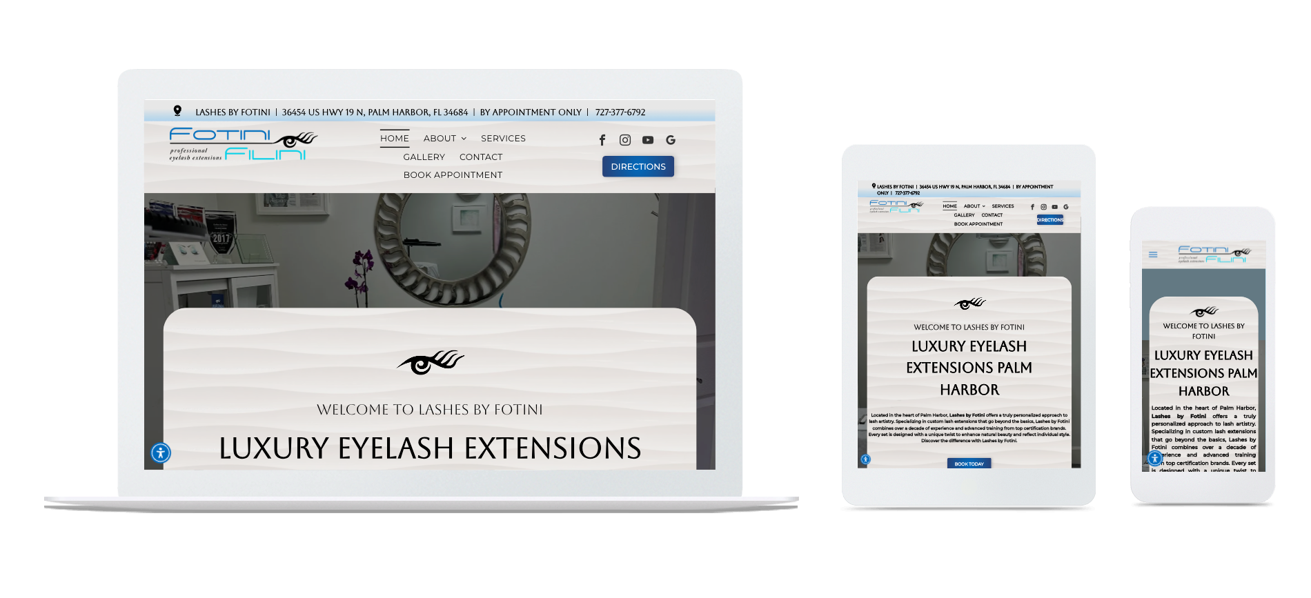 professional eyelash extension website palm harbor