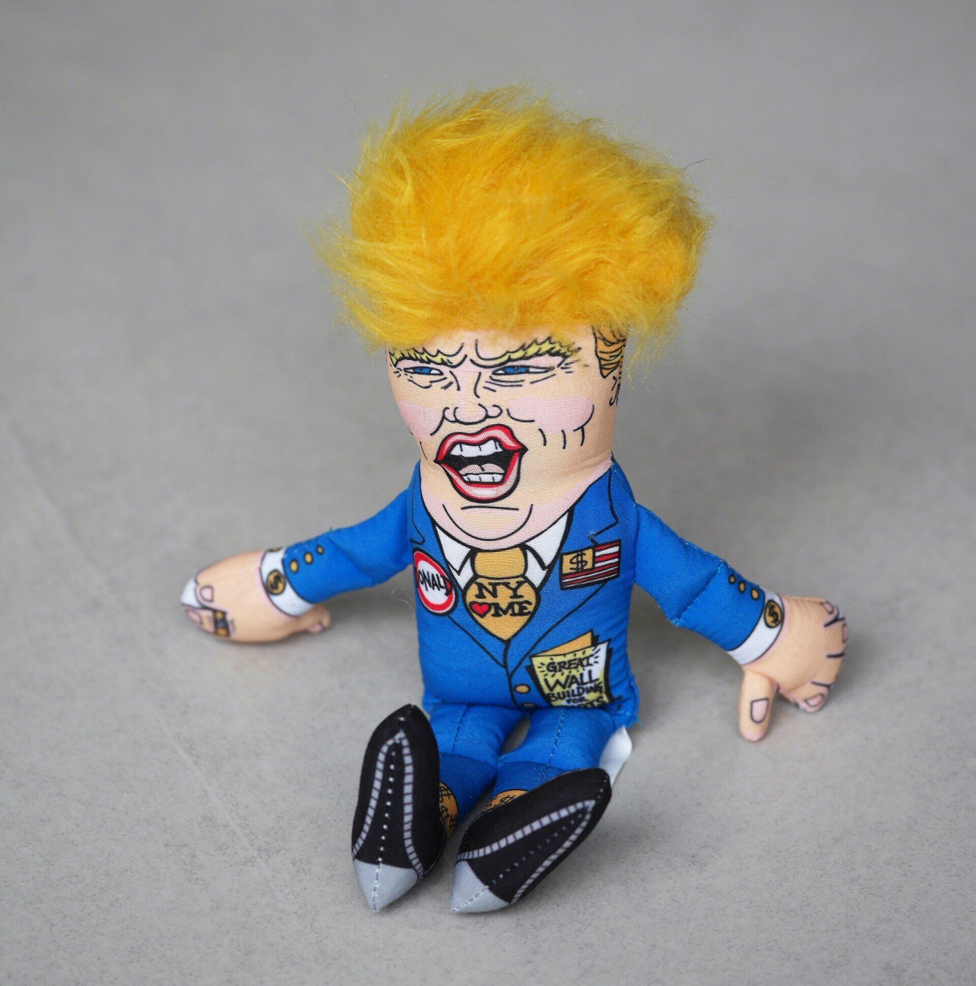 a doll of Donald Trump
