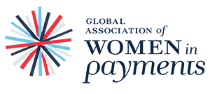 The logo for the global association of women in payments